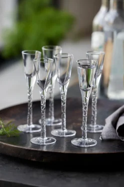 Sale Lyngby Glas Paris snaps glass 2.5 cl 6-pack, Clear Transparent