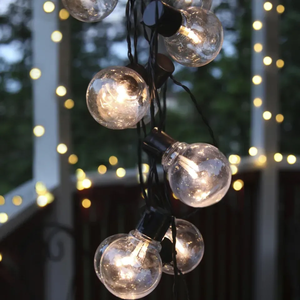 Outlet Star Trading Partaj light strand, Black