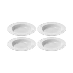 Deep Plates^Aida Passion soup plate 4-pack, Ø 23 cm White