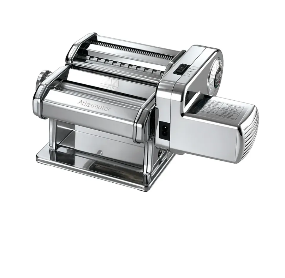 More Baking Accessories|Pasta Machines^Marcato Pasta Machine AtlasMotor, 220 v Silver-coloured