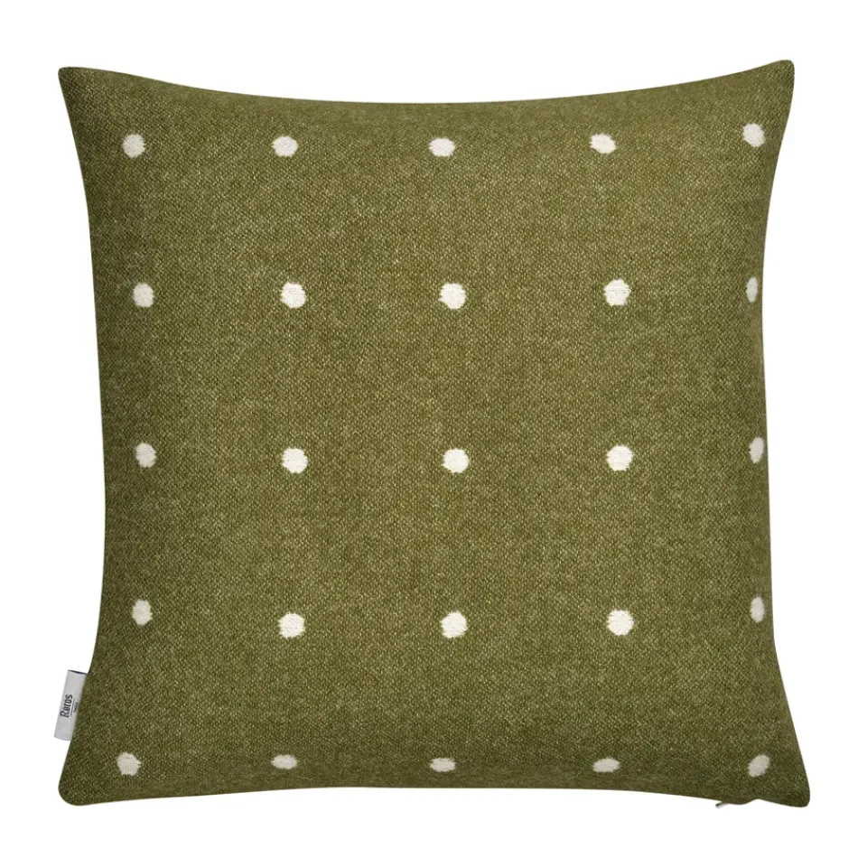 Cushions^Røros Tweed Pastille cushion 50x50 cm, moss Green