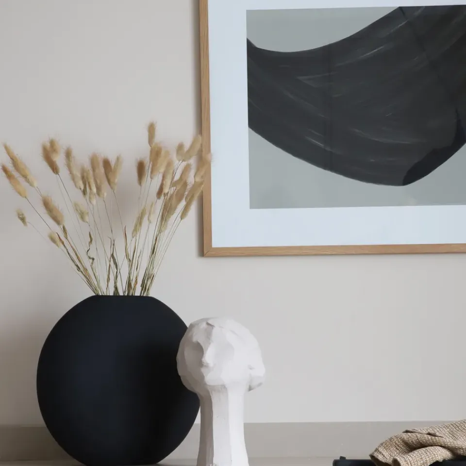 Vases^Cooee Design Pastille vase 20 cm, Black