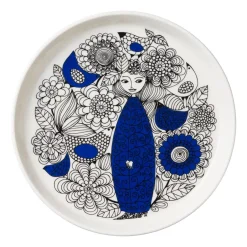 Outlet Arabia Pastoraali plate Ø19 cm, Blue