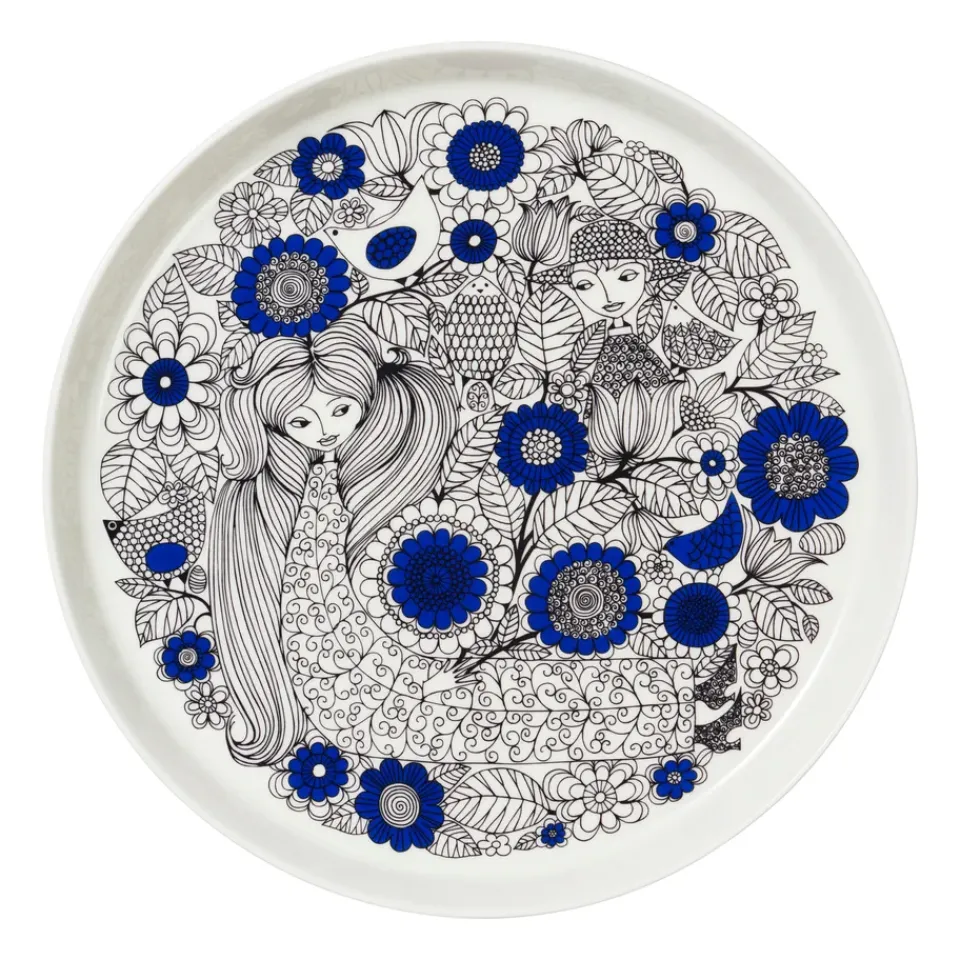 Small Plates & Side Plates|Dinner Plates^Arabia Pastoraali plate Ø24 cm, Blue