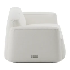 Hot Massproductions Patch 2.5-seater sofa, Ecriture 100 White