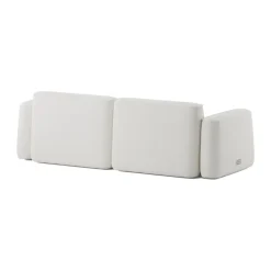 Hot Massproductions Patch 2.5-seater sofa, Ecriture 100 White
