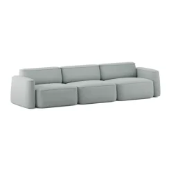 Sofas^Massproductions Patch 3-seater sofa, Linara 253 Swedish Grey