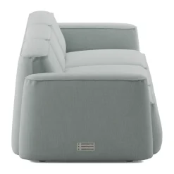 Sofas^Massproductions Patch 3-seater sofa, Linara 253 Swedish Grey