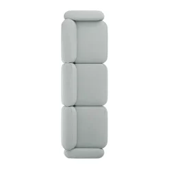 Sofas^Massproductions Patch 3-seater sofa, Linara 253 Swedish Grey