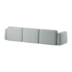 Sofas^Massproductions Patch 3-seater sofa, Linara 253 Swedish Grey