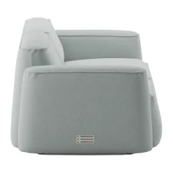 Sofas^Massproductions Patch 2.5-seater sofa, Linara 253 Swedish Grey