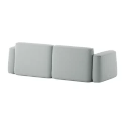 Sofas^Massproductions Patch 2.5-seater sofa, Linara 253 Swedish Grey