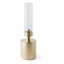 Oil & Kerosene Lamps^KLONG Patina oil lamp mini 28 cm, Brass Gold-coloured
