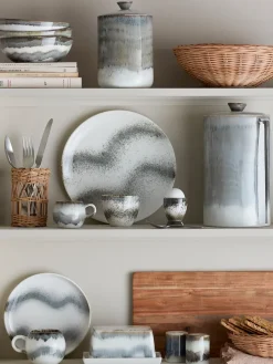 Best Bloomingville Paula butter dish 11.5x17.5 cm, Gray Grey