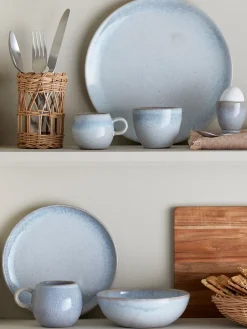 Egg Cups^Bloomingville Paula egg cup, Blue