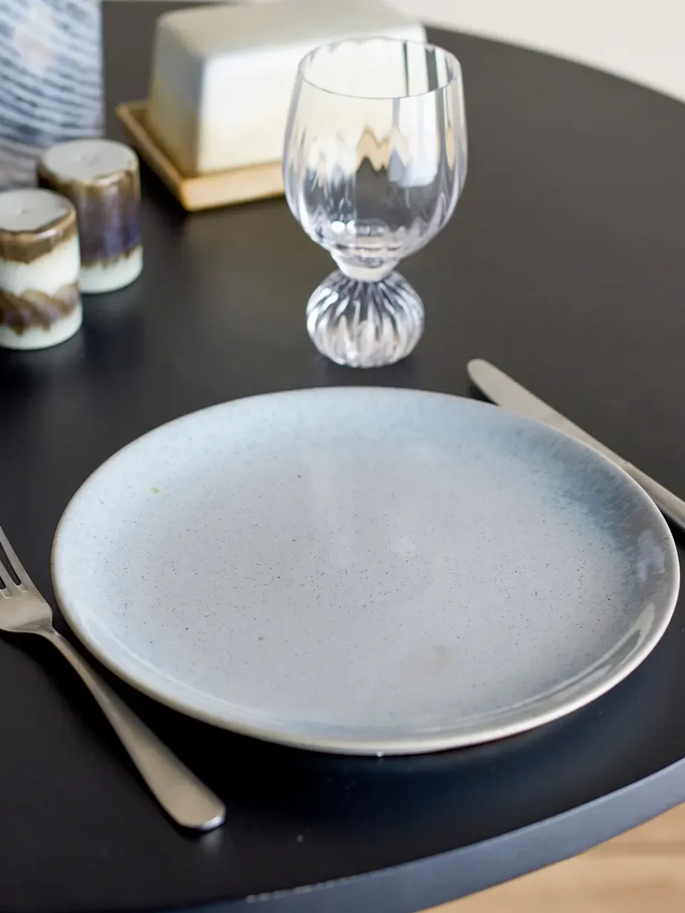 Best Bloomingville Paula plate Ø26.5 cm, Blue