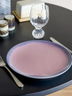 Sale Bloomingville Paula plate Ø26.5 cm, Rose Pink