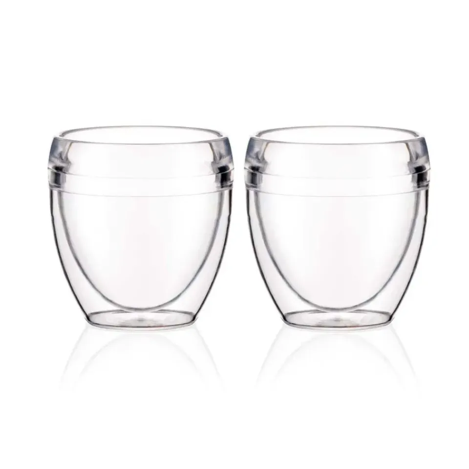 Bodum Pavina Outdoor double-walled glass 2-pack, 25 cl Transparent