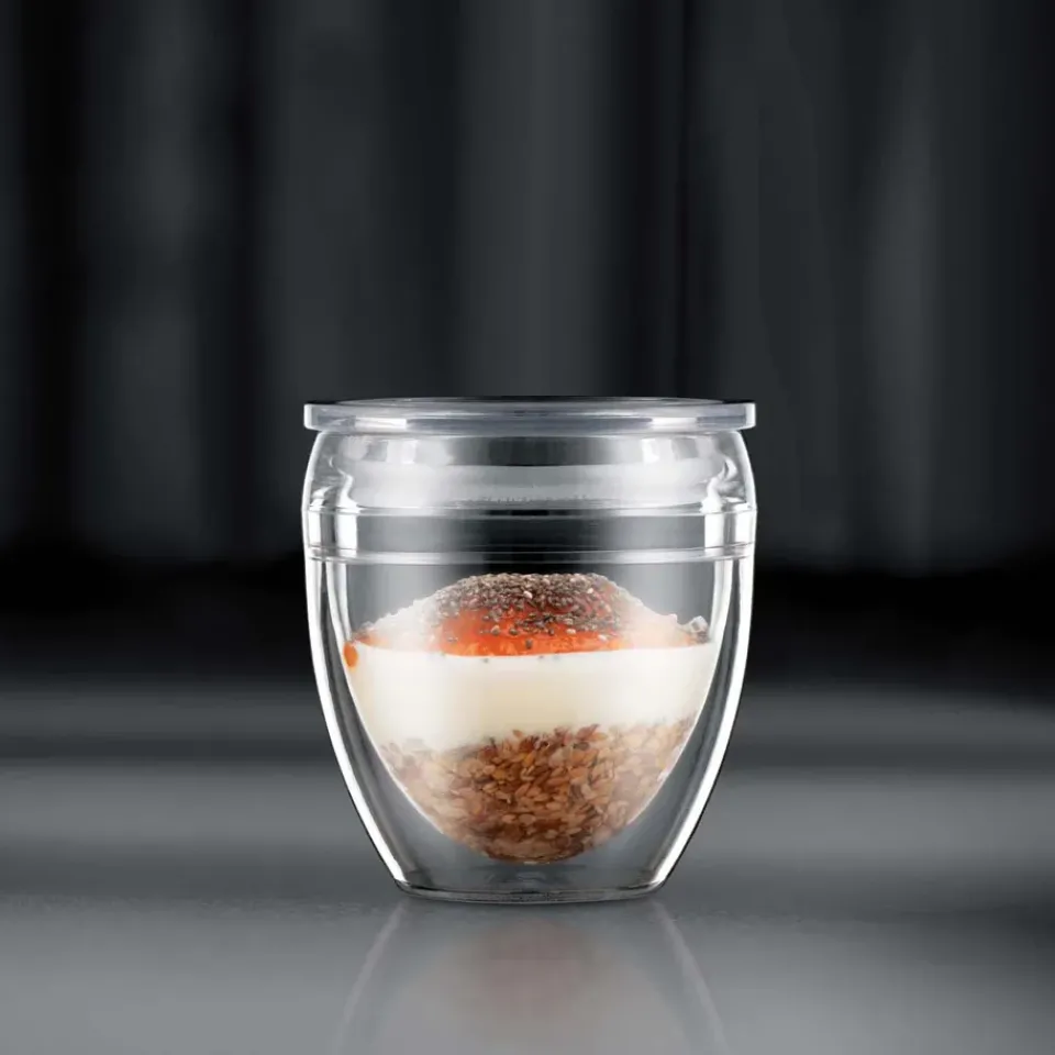 Discount Bodum Pavina To Go double-walled glass 2-pack, 25 cl Transparent