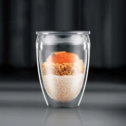 Plastic Cups^Bodum Pavina To Go double-walled glass 2-pack, 35 cl Transparent