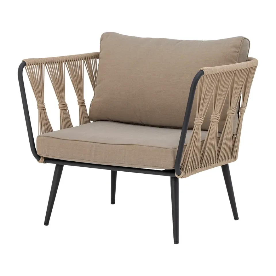 Online Bloomingville Pavone lounge chair, Brown
