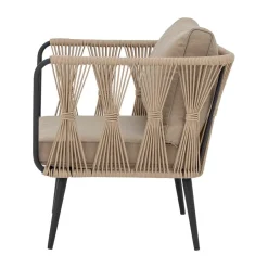 Online Bloomingville Pavone lounge chair, Brown