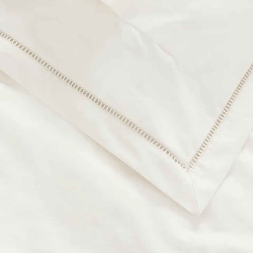 Duvet Covers^Garbo&Friends Pearl Ladder Lace double duvet cover, 240x220 cm White