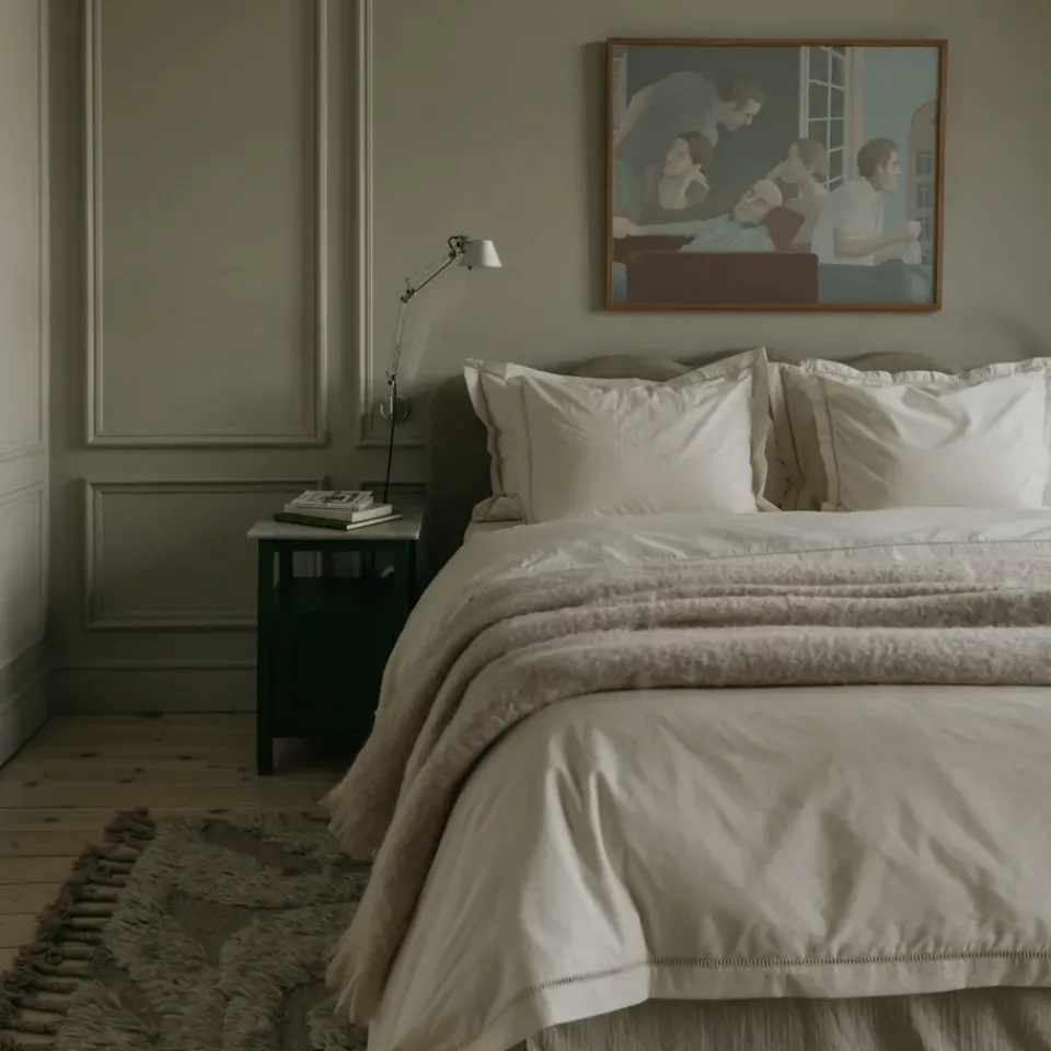 Duvet Covers^Garbo&Friends Pearl Ladder Lace double duvet cover, 240x220 cm White