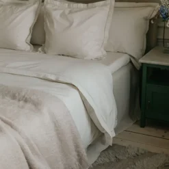 Duvet Covers^Garbo&Friends Pearl Ladder Lace double duvet cover, 240x220 cm White