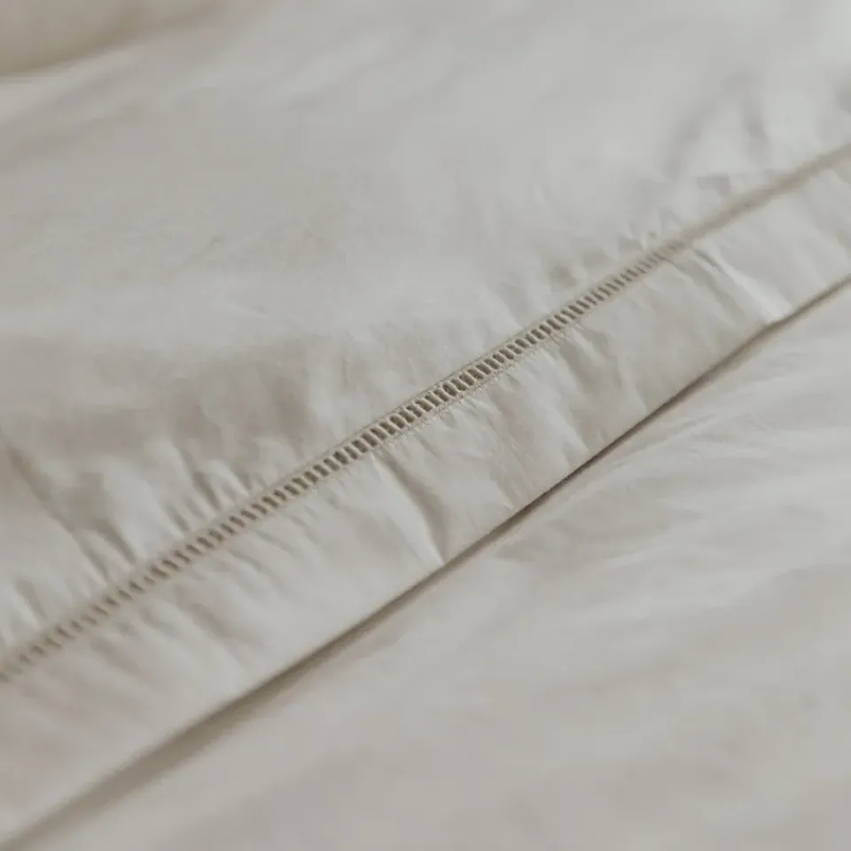 Duvet Covers^Garbo&Friends Pearl Ladder Lace double duvet cover, 240x220 cm White