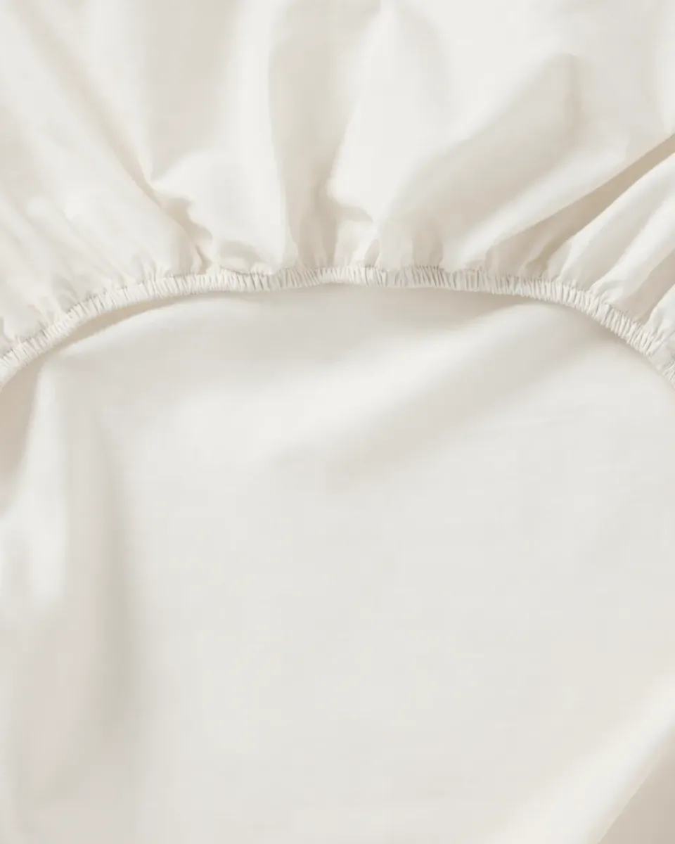 Bed Sheets^Garbo&Friends Pearl Ladder Lace fitted sheet, 90x200x30 cm White