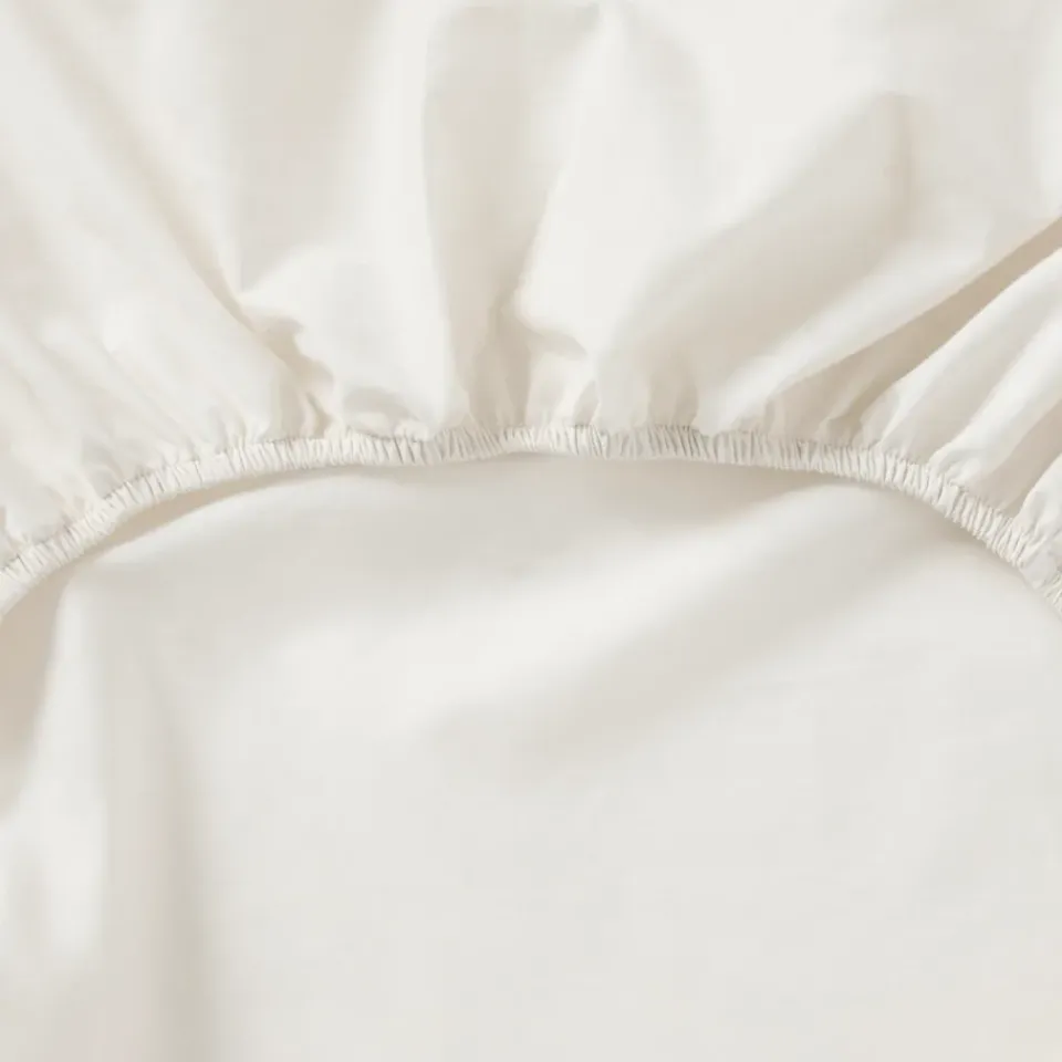 Bed Sheets^Garbo&Friends Pearl Ladder Lace fitted sheet, 180x200x30 cm White