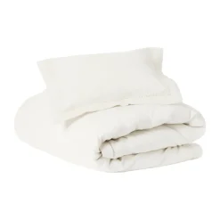 Garbo&Friends Pearl Ladder Lace junior bedding set, 100x130 cm/35x55 cm White