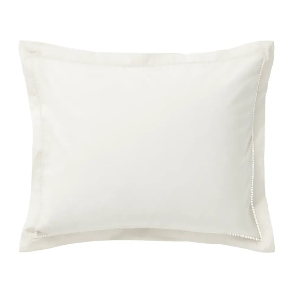 Garbo&Friends Pearl Ladder Lace pillowcase, 50x75 cm White