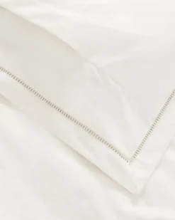 Garbo&Friends Pearl Ladder Lace pillowcase, 50x75 cm White