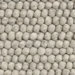 Woven Cotton Rugs^HAY Peas wool rug 170x240 cm, Soft Grey