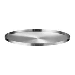 Trays^Blomus PEASY tray L Ø38 cm, Stainless steel Silver-coloured
