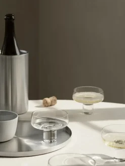 Trays^Blomus PEASY tray S Ø30 cm, Stainless steel Silver-coloured