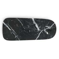 Chopping Boards^Normann Copenhagen Pebble cutting board marble, small Black
