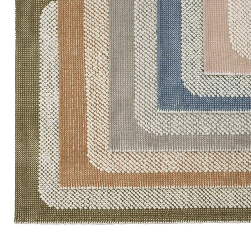 Jute & Natural Fibre Rugs^Muuto Pebble rug 170x240 cm, Pale Blue