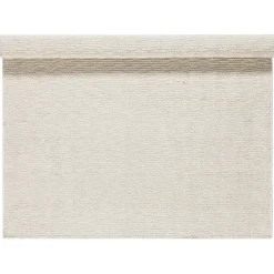 Scandi Living Pebble wool carpet , 170x240 cm White