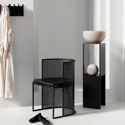 Side Tables^Kristina Dam Studio Pedestal side table, Black
