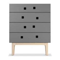 Online Zweed Peep B3 dresser, Slate , white-pigmented oak Grey