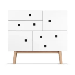 Dressers & Drawer Units|Dressers & Drawer Units^Zweed Peep B1 dresser, , retro, oak stand White