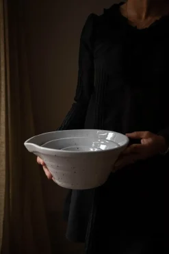 PotteryJo Peep dough bowl 27 cm, cotton White