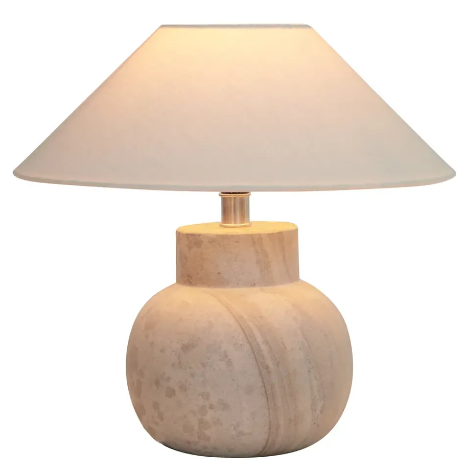 Clearance Watt & Veke Pella lamp base, Sandstone Beige