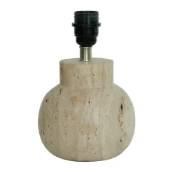 Discount Watt & Veke Pella lamp base, Travertine Grey