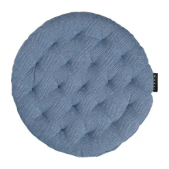 Seat Cushions & Pads^Linum Pepper seat cushion Ø37 cm, Deep sea Blue