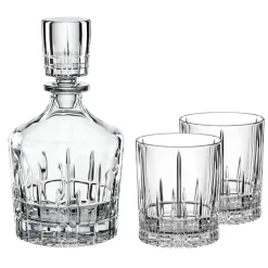 Cocktail Shakers|Wine & Barware^Spiegelau Perfect Serve whiskey set 3 pieces, clear Transparent