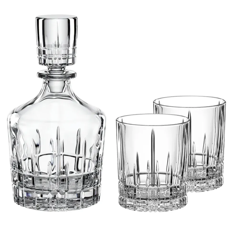 Cocktail Shakers|Wine & Barware^Spiegelau Perfect Serve whiskey set 3 pieces, clear Transparent